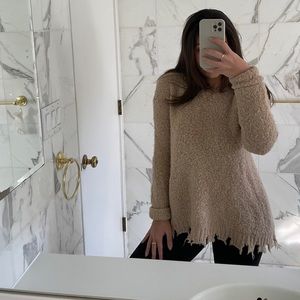 ATM KNIT NUDE SWEATER SIZE MEDIUM